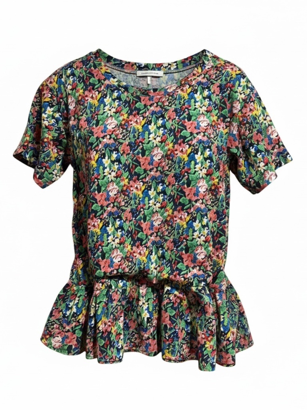 Lauren Brooke vintage 90s floral tunic/mini dress